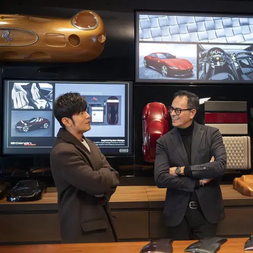 ▲周杰倫接法拉利代言。（圖／周杰倫IG）