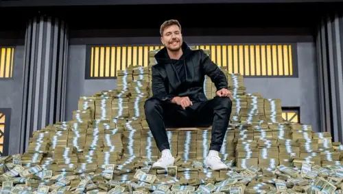 ▲全球第一YTR放話「收購TikTok」！挽救被禁僵局　最少要450億美金，（圖／MrBeast IG）