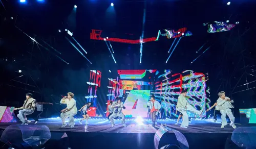 ▲《Just Love It！一路向東》花蓮東大門（共演大使蘇慧倫、任賢齊、GX鼓鼓呂思緯 蕭秉治、BOOM！怪物星人、Energy。（圖／相信音樂提供）