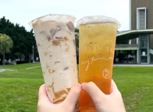 大寒CoCo、大苑子7大手搖飲買一送一!鶴茶樓「藝伎紅茶」免費喝 ▲七盞茶「冬瓜檸檬」買一送一。(圖/七盞茶提供)