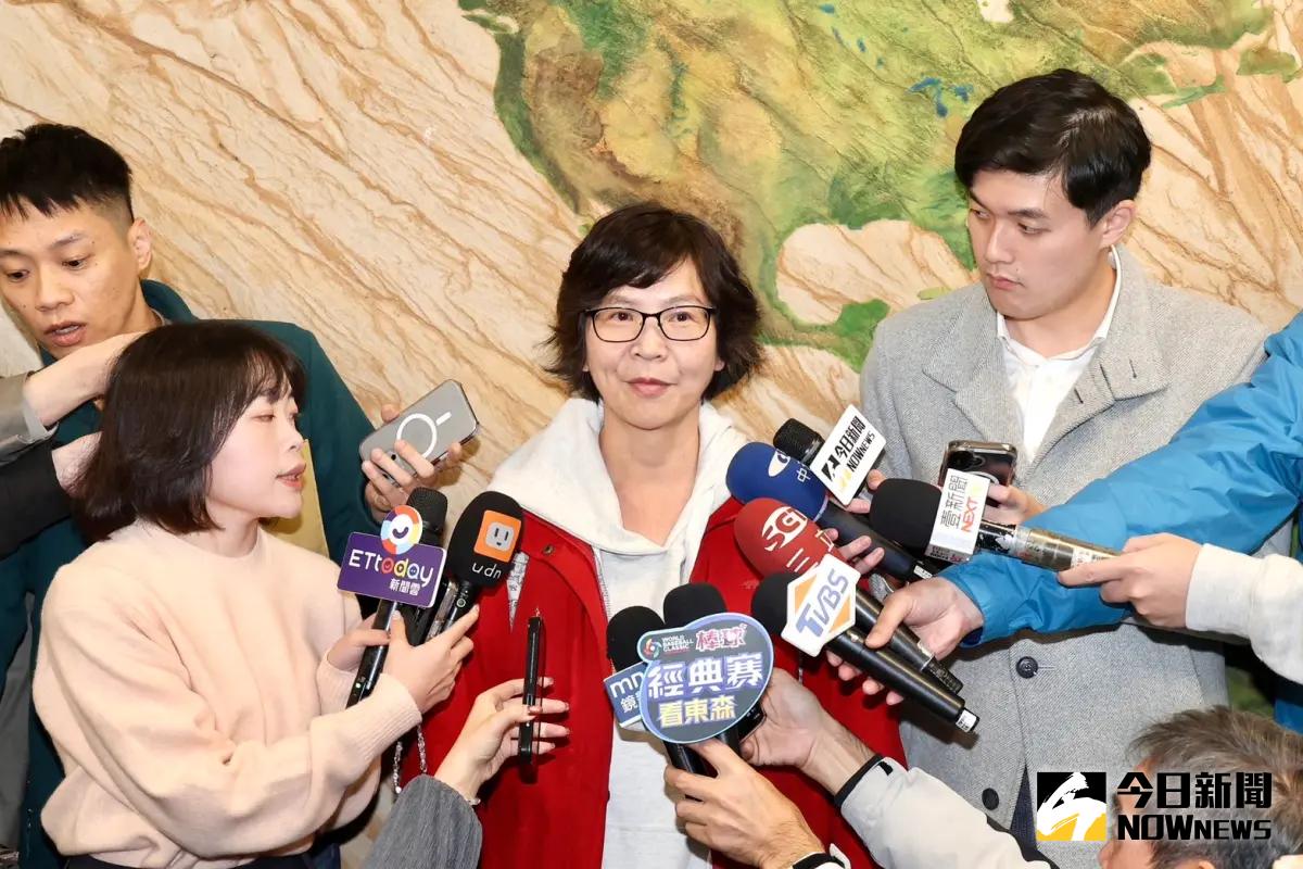 ▲前立委蔡壁如當選民眾黨中央委員，重回黨中央。（圖／記者李政龍攝，2025.01.19）