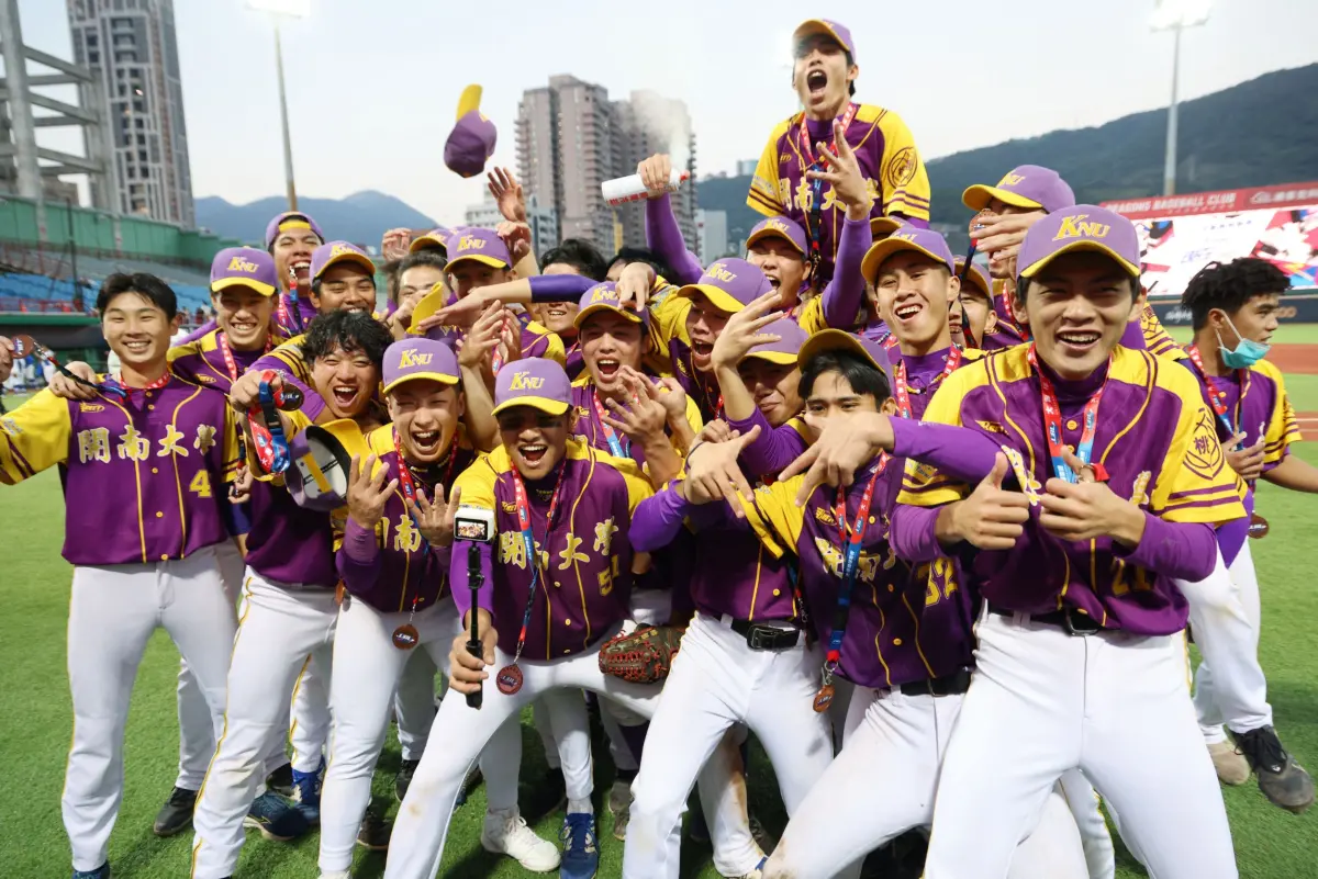 ▲開南大學奪下113學年度UBL大專棒球聯賽季軍。（圖／大專體總提供）