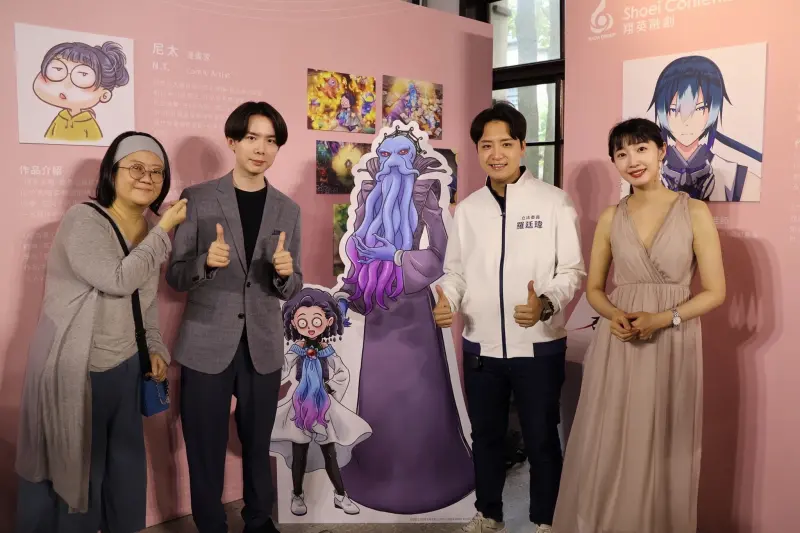 ▲不只電競，羅廷瑋也關注臺灣原創動漫IP。（圖／翻攝自羅廷瑋臉書）