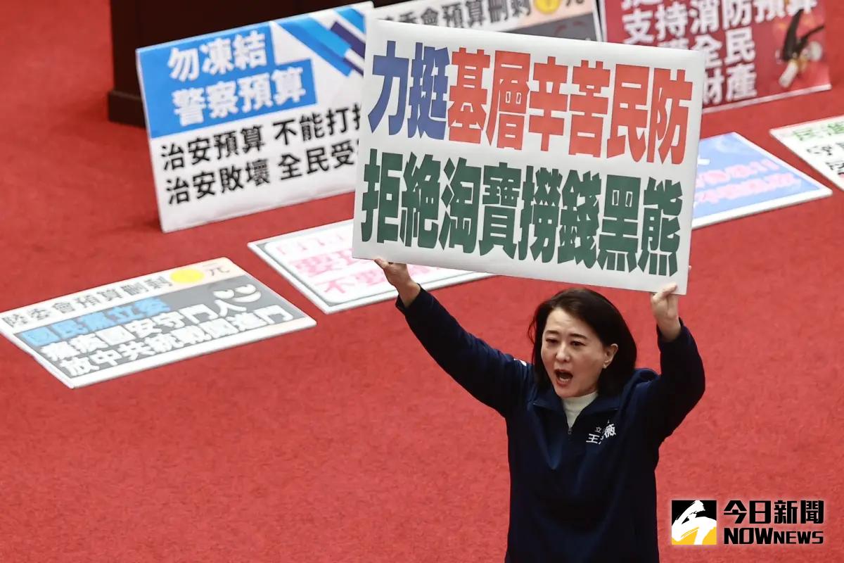 ▲內政部民防預算遭質疑獨厚黑熊學院，藍白聯手砍掉2900萬預算。（圖／記者葉政勳攝，2025.01.20）