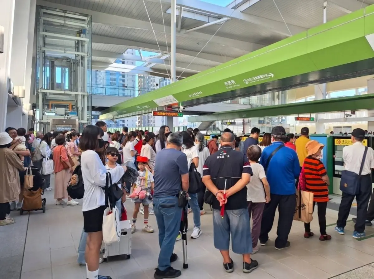 ▲台中捷運將調整春節營運班距，陪伴旅客過年(圖／中捷公司提供2025.1.20)