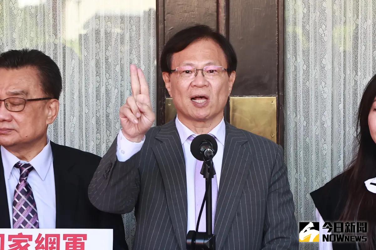 ▲矯正署預算凍結1億，民眾黨立委張啟楷表示，解決問題後再放行。（圖／記者葉政勳攝，2025,01.20）