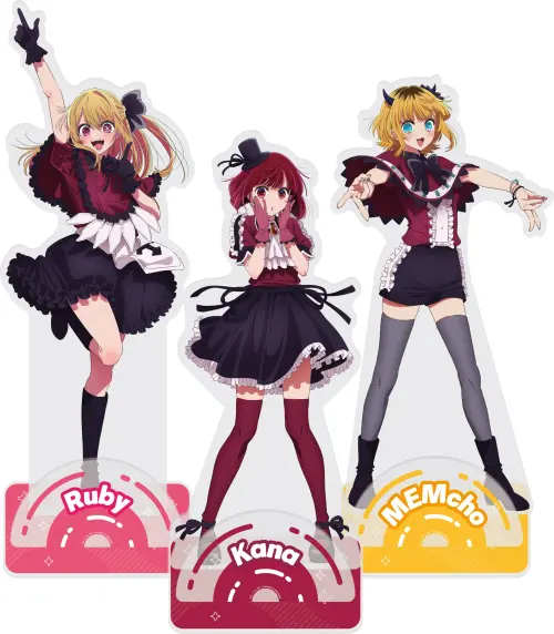 ▲《【我推的孩子】》為B小町的30公分壓克力立牌。(圖/羚邦) ▲《【我推的孩子】》為B小町的30公分壓克力立牌。(圖/羚邦)