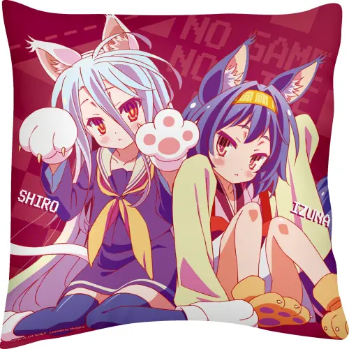 ▲《遊戲人生》福袋有方形抱枕。(圖/羚邦) ▲《遊戲人生》福袋有方形抱枕。(圖/羚邦)