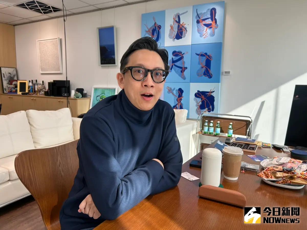 ▲國民黨立委葛如鈞說，他戴上Ray-Ban Meta 智慧眼鏡後，綠委都不敢揍他。（圖／記者林怡昕攝）