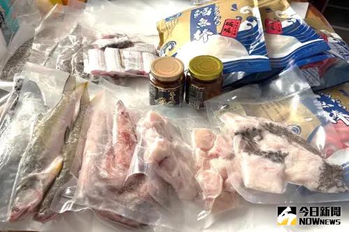 ▲高雄地區水產業者推出春節高雄海味。(圖/記者黃守作攝,2025.01.20) ▲高雄地區水產業者推出春節高雄海味。(圖/記者黃守作攝,2025.01.20)