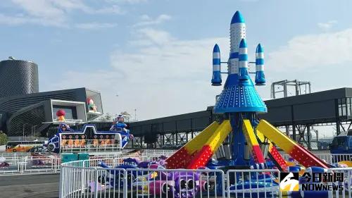 ▲冬日遊樂園機械設施嶄新亮相。(圖/記者陳美嘉攝,2025.01.20) ▲冬日遊樂園機械設施嶄新亮相。(圖/記者陳美嘉攝,2025.01.20)