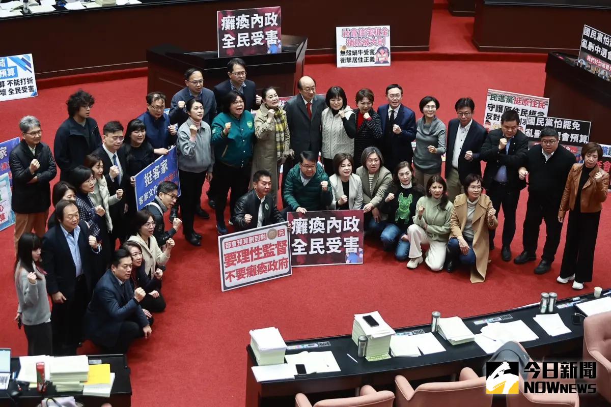 ▲立院逐條表決總預算「700多案」，三黨都動員力拚挑燈夜戰。（圖／記者葉政勳攝，2025,01,20）