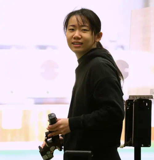 ▲女子25公尺手槍 中華隊 陳俞如 預賽快射成績最佳可惜決賽沒打好。(圖/東南亞射擊錦標賽提供) ▲女子25公尺手槍 中華隊 陳俞如 預賽快射成績最佳可惜決賽沒打好。(圖/東南亞射擊錦標賽提供)