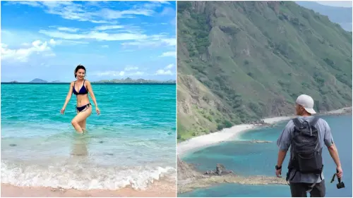 ▲八點檔女神吳婉君戀愛了？曬海島度假比基尼　趙駿亞同遊線索曝光（圖／吳婉君、趙駿亞IG）