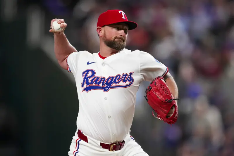 ▲Kirby Yates儘管高齡38歲，上季仍為遊騎兵終結者，整季拿下33次救援成功，防禦率僅1.17，如今新球季也將加入道奇，全力助隊挑戰衛冕。（圖／美聯社／達志影像）