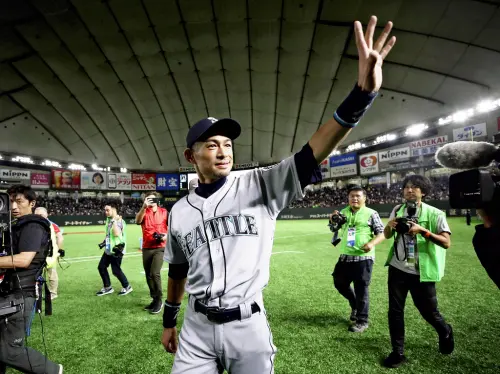 ▲今（22）日，日本傳奇棒球明星鈴木一朗正式入選美國棒球名人堂，西雅圖水手隊同時宣布將鈴木一朗的背號「51」永久退役。（圖／美聯社／達志影像）