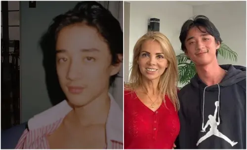 ▲被成龍、古天樂抱過！《寶貝計畫》嫩嬰19歲了　混血帥臉沒長歪（圖／Matthew Medvedev粉專）