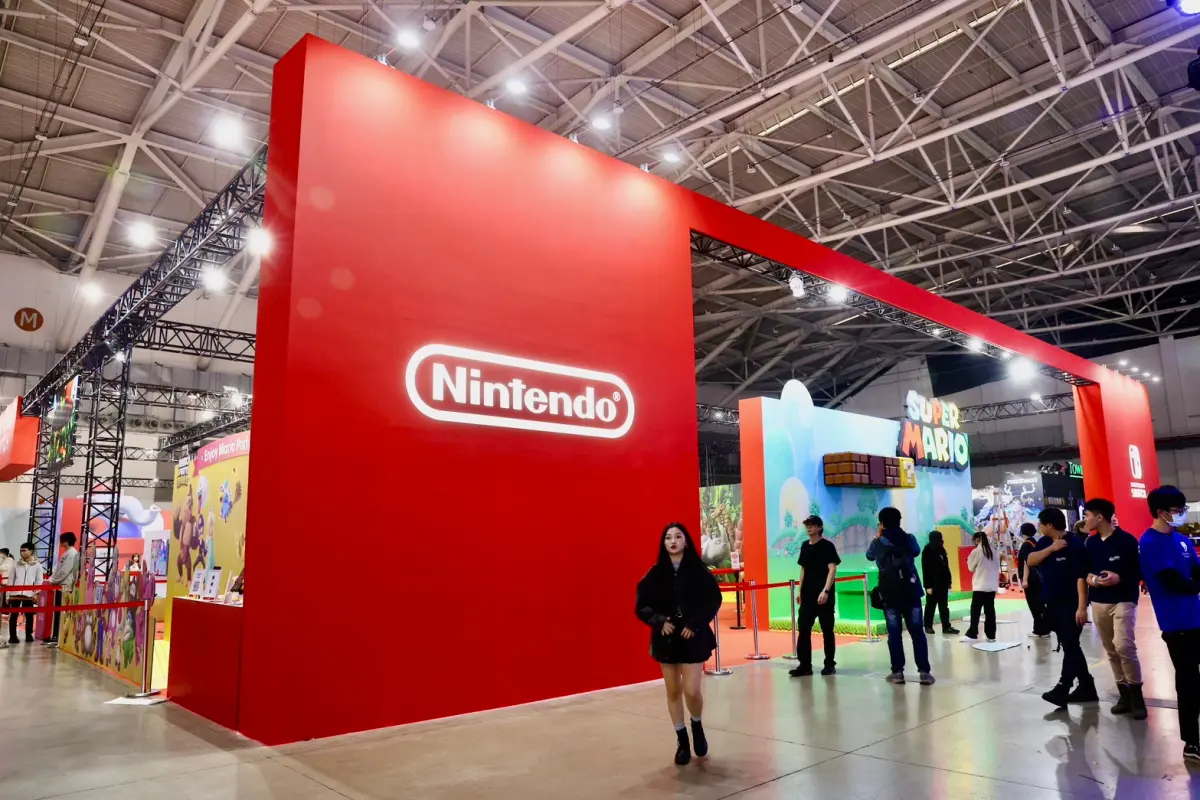 ▲任天堂正式在台成立「台灣任天堂股份有限公司」，相關業務不需要透過香港，直接成為日本總部子公司之一。（圖／記者李政龍攝）