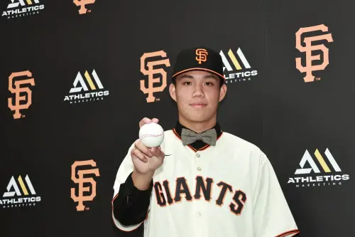 ▲最終陽念希主投1局，被敲1支安打，送出1次三振，無失分，順利完成旅美生涯初登板。（圖／記者吳翊緁攝）