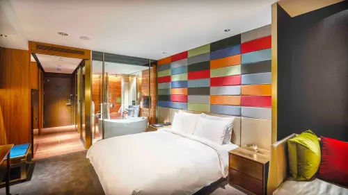 ▲名字中含有「伊、吉、卡、哇」其中一個字入住水京棧指定房型可享優惠。(圖/H2O水京棧國際酒店提供) ▲名字中含有「伊、吉、卡、哇」其中一個字入住水京棧指定房型可享優惠。(圖/H2O水京棧國際酒店提供)