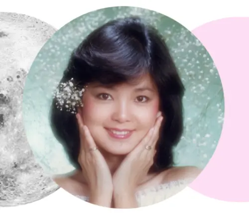 ▲鄧麗君經典托腮照是鍾鎮濤拍的。（圖／鄧麗君臉書）