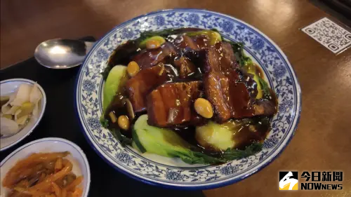 ▲由林泰勳掌廚的「東坡肉」，十分美味，不僅肥瘦適中，還軟爛入口，鹹度不僅下飯也不死鹹。（圖／記者施以慧攝）