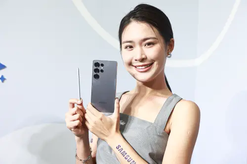 三星Galaxy S25 系列。(圖/記者葉政勳攝) ▲三星Galaxy S25 系列。(圖/記者葉政勳攝)