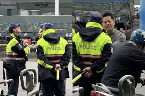 ▲徐乃麟臨停違規開單，當場雙方力爭糾紛。（圖／翻攝自爆料公社二社）