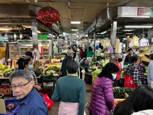 ▲濱江市場(第二果菜批發市場)1/29(初一) 至 2/2 (初五)休市5天。(圖/記者張勵德攝) ▲濱江市場(第二果菜批發市場)1/29(初一) 至 2/2 (初五)休市5天。(圖/記者張勵德攝)