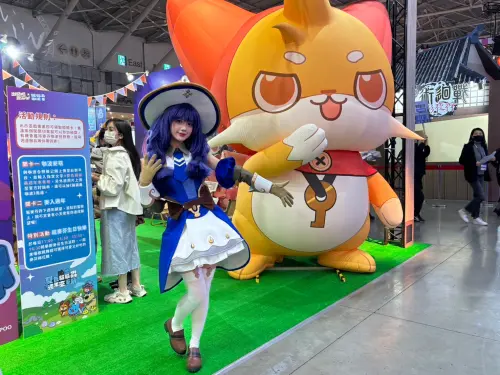 2025台北國際電玩展,現場 Coser 卯足全力還原遊戲內角色。(圖/記者張志浩攝) ▲2025台北國際電玩展,現場 Coser 卯足全力還原遊戲內角色。(圖/記者張志浩攝)