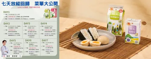 ▲如果過年太放縱，醫師建議可以用無糖高纖豆漿搭配飯糰、茶葉蛋等，改善飲食。（圖／NOWnews攝）