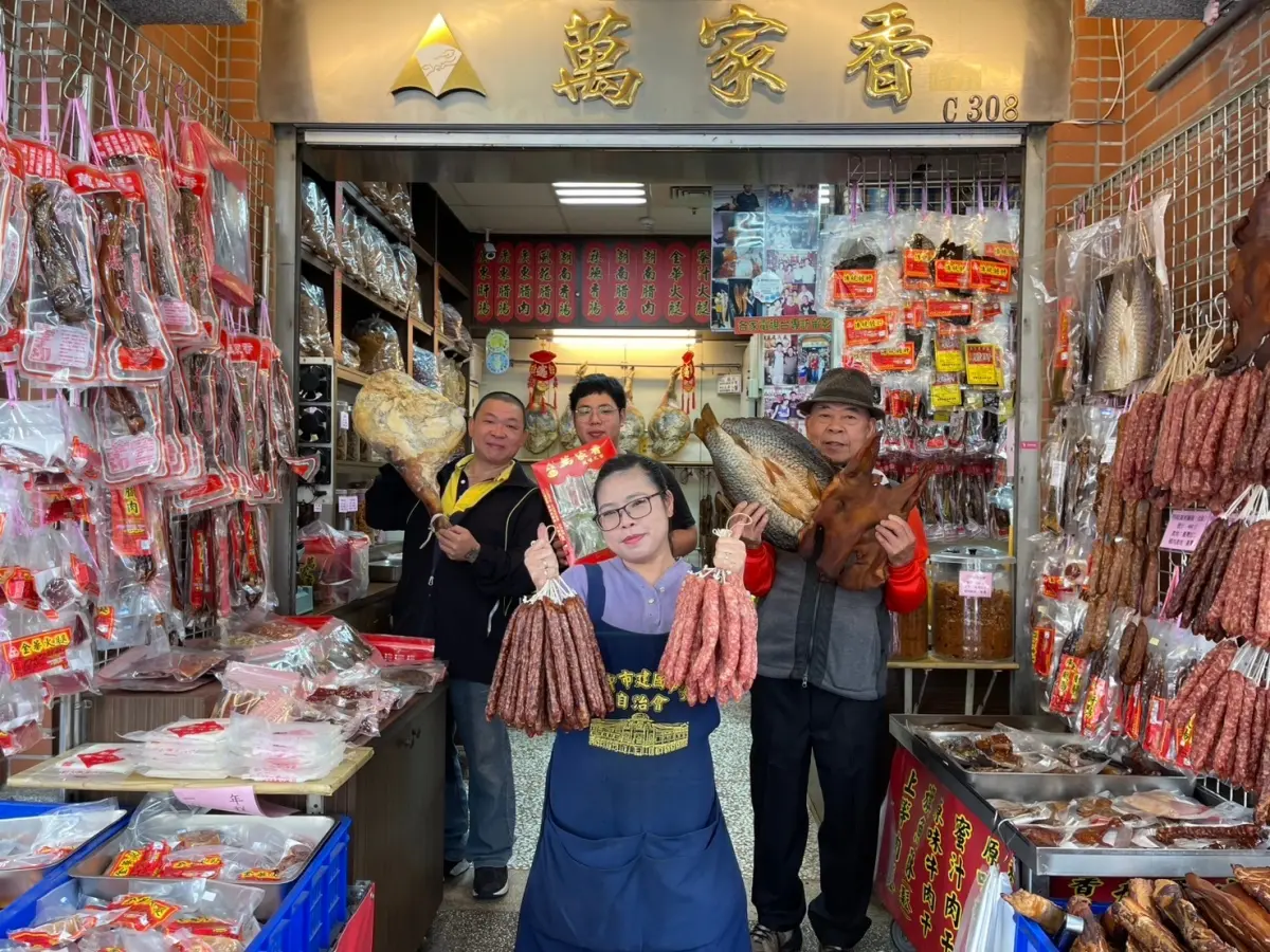 ▲建國市場的萬家香(圖／經發局提供2025.1.23)