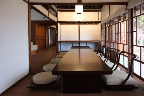 ▲「寶桑町屋」的日式町屋中設有茶席區、臥室區，以日式家屋的格局規劃，可享受濃濃的和風住宿體驗。（圖／雲品國際提供）