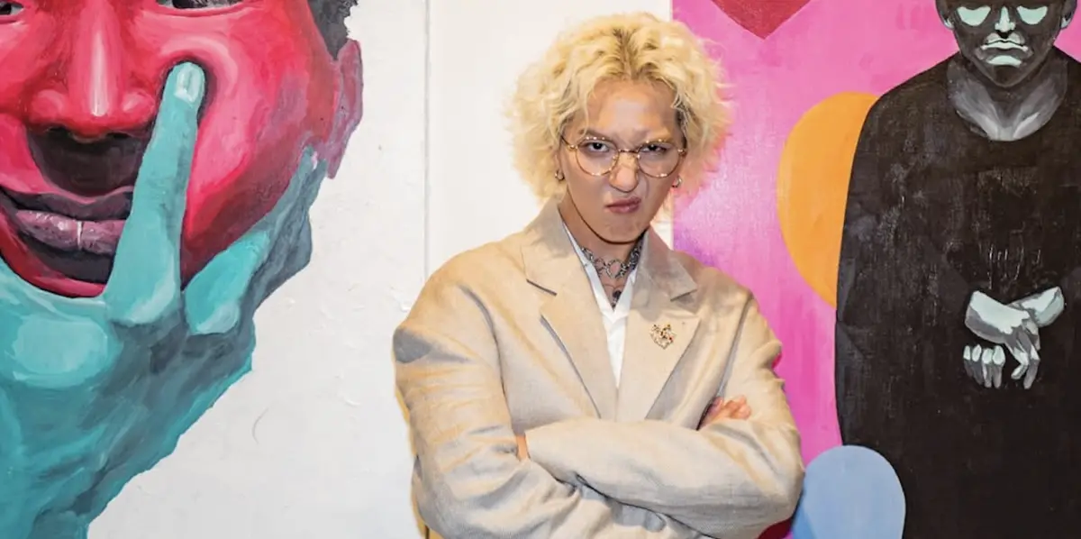 ▲宋旻浩2年前舉辦個人畫展，有買方表示，自己已經支付韓幣2500萬元（約新台幣57萬元）購買他的畫作，卻一直沒有收到作品，最後被畫廊告知該作品已經賣給知名女歌手。（圖／翻攝自宋旻浩 IG）