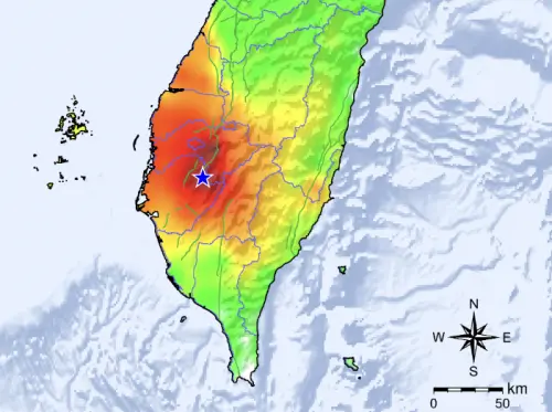 台南地震連環爆！春節過年「餘震狀況、震央、趨緩時間」一次看
