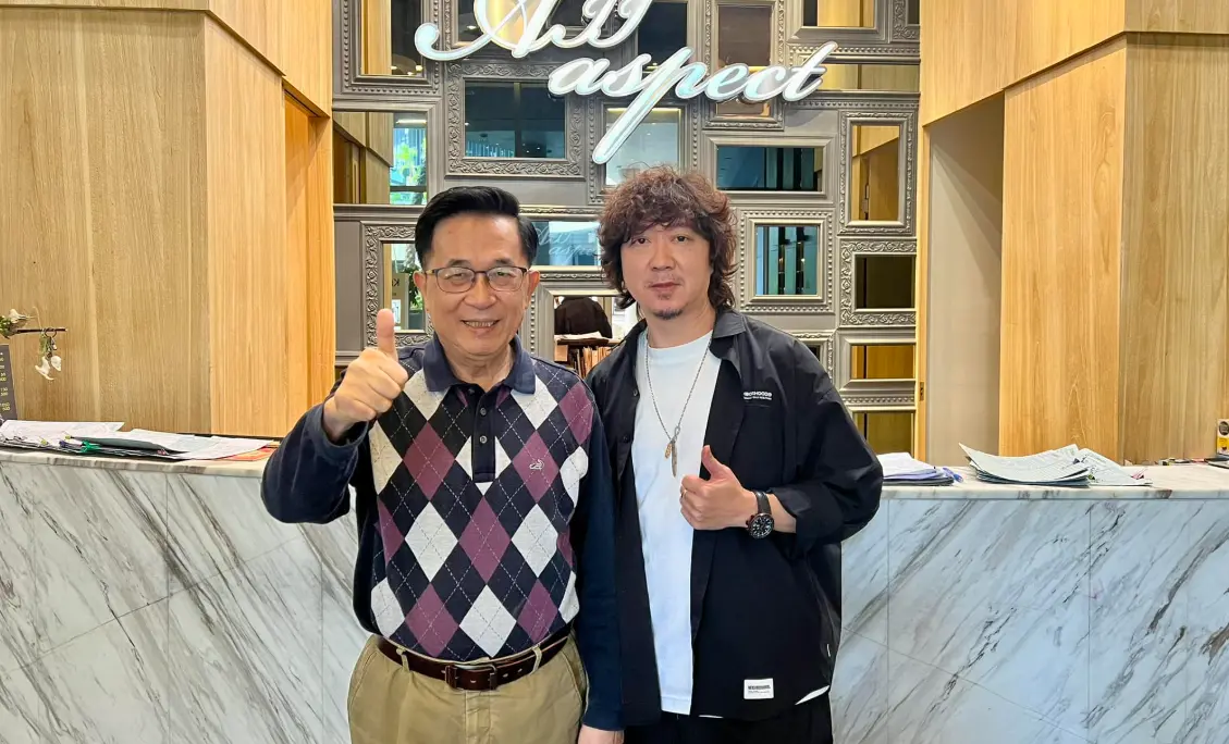 ▲前總統陳水扁秀出新髮型。（圖／翻攝陳水扁臉書）