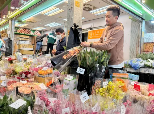 台北花市。(圖/記者周淑萍攝) ▲台北花市。(圖/記者周淑萍攝)