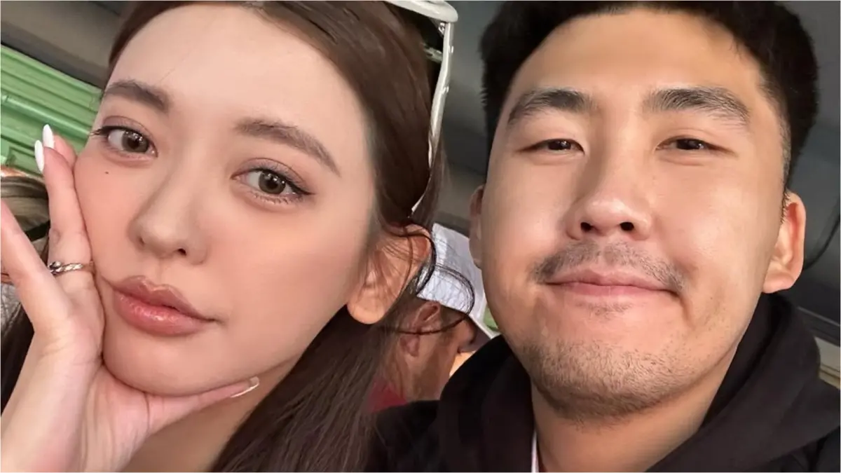 ▲知名YouTuber劉芒（左）挺過低潮，嫁給香港老公尼尼（右），卻因為香港過年習俗，只有結婚的人才有紅包派發權，嚇得想落跑。（圖／劉芒IG）