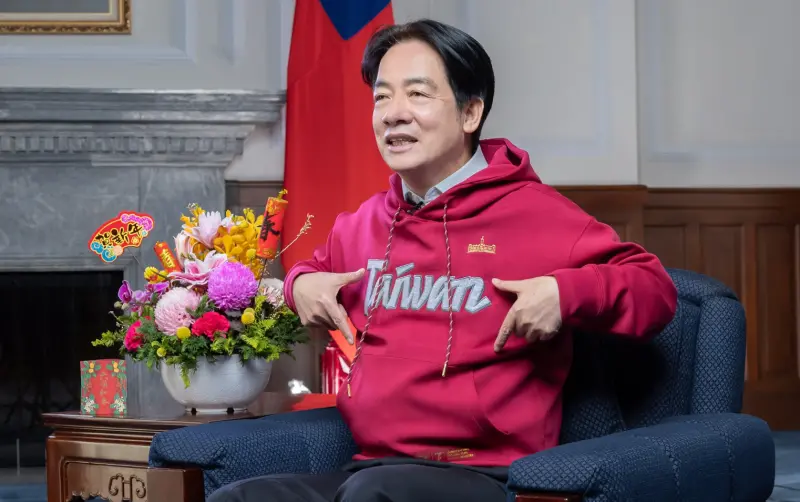 ▲賴清德向國人拜年。（圖／總統府提供）