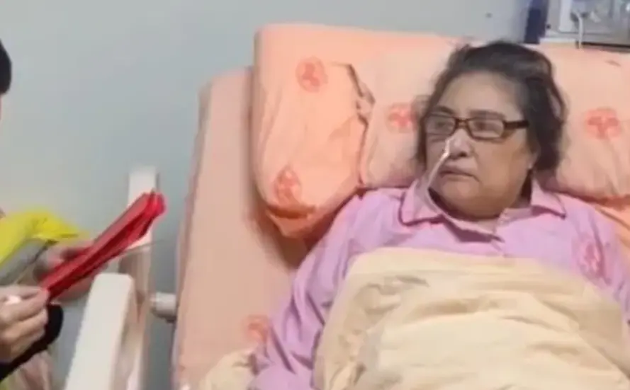 ▲71歲陳盈潔（如圖）過年期間還是住院，女歌手朱海君聽聞陳盈潔近況，出手送大紅包透過許常德轉交，許常德也曝光陳盈潔的最新病況。（圖／許常德臉書）