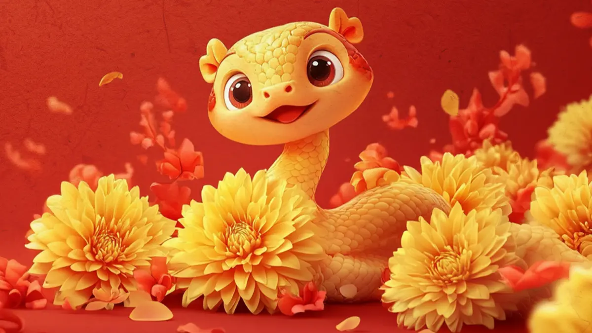 ▲2025年是金蛇年，而且竟然還將出現3次「蛇年蛇月蛇日蛇時」極為特殊的「四蛇同框」日。（圖／NOWnews社群中心製）