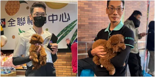 今年2歲的寶寶是連續第3年一起夜排。(圖/記者鍾怡婷攝) ▲今年2歲的寶寶是連續第3年一起夜排。(圖/記者鍾怡婷攝)