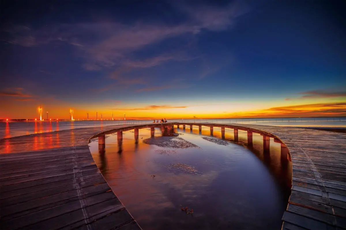 ▲清水高美濕地追落日(圖／觀旅局提供2025.1.30)