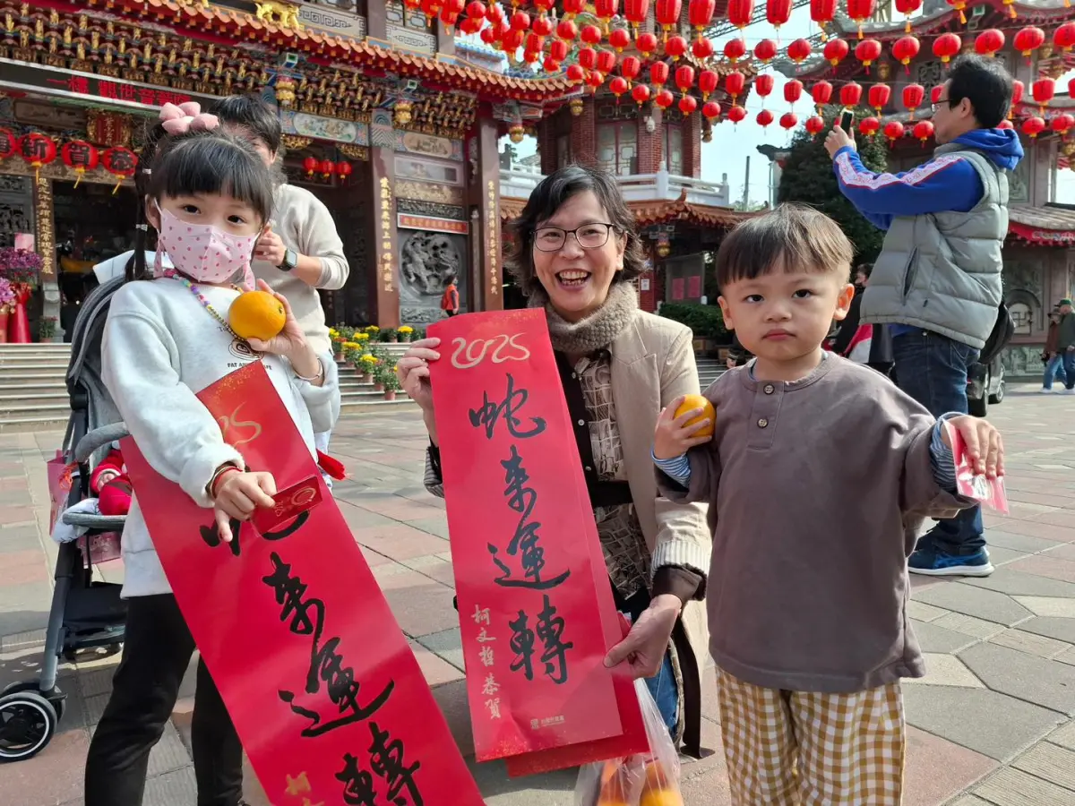 ▲民眾黨前立委蔡壁如年初二回屏東娘家。（圖／蔡壁如臉書）