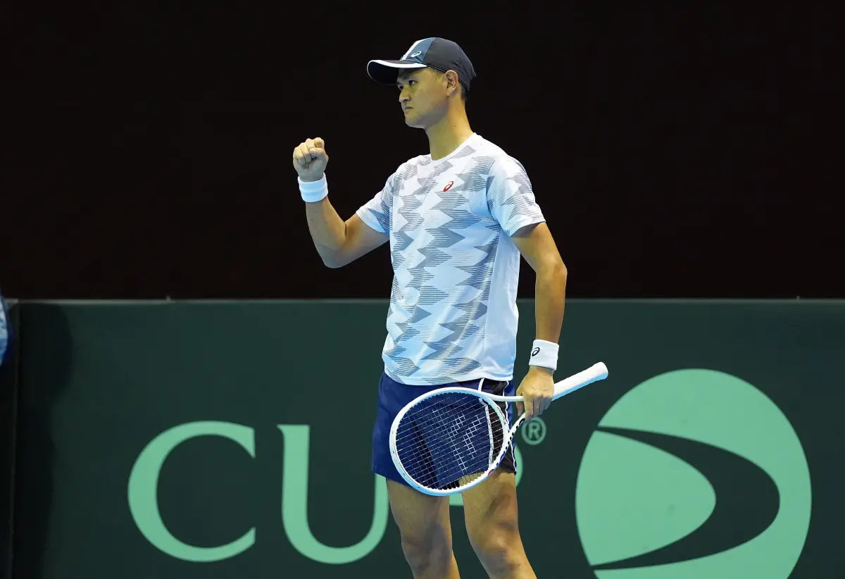 ▲我國網球好手吳東霖發千字文，控訴網球內部問題不斷。（圖／中華網協提供）