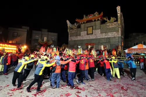 ▲正月十三為十三暝坂里境祭祀大典，當日會舉辦扛乩遶境、中澳境請神等各式活動。（圖／坂里境白馬尊王廟提供）