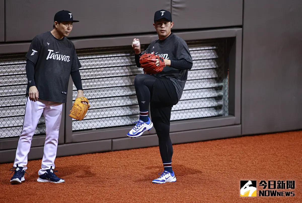 ▲曾峻岳再入選經典賽資格賽中華隊28人名單，談到上月再度入圍國際新秀排名，表示並不在意外界評價，現階段就是專注在備賽上，希望趕緊把狀況調整到位。（圖／記者葉政勳攝 , 2025.02.03）