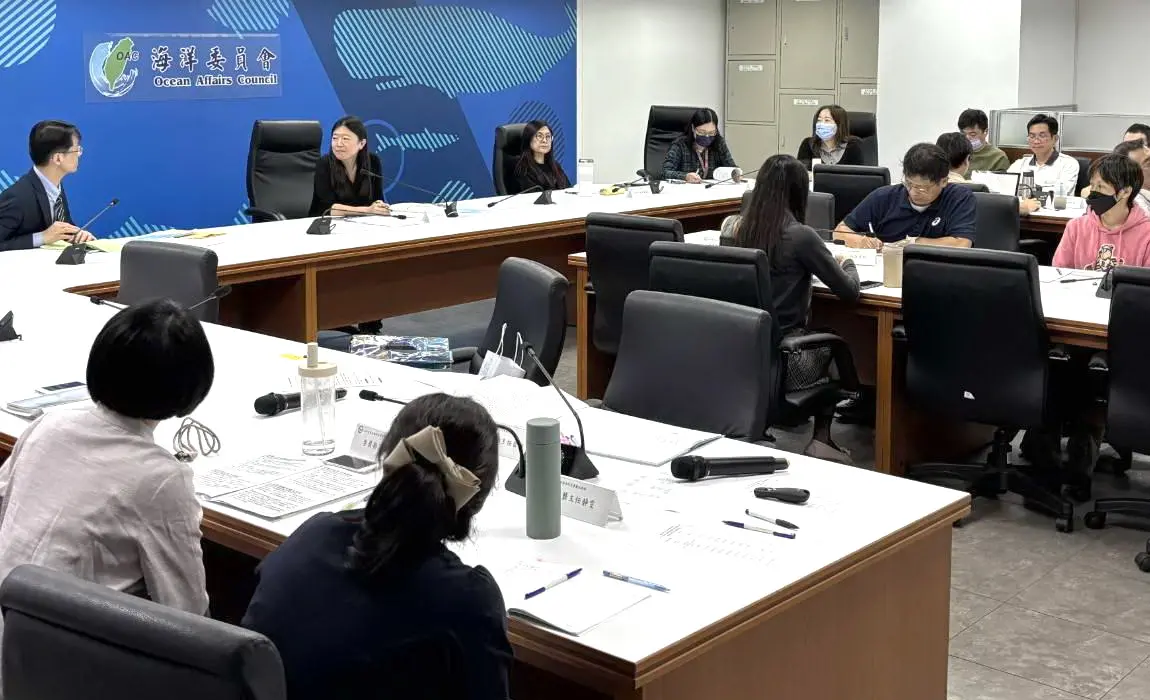 ▲海洋保育署召開114年廉政會報，由海洋保育署署長陸曉筠主持。(圖／海洋保育署提供)