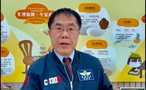 臺南黃金蕎麥探索館迅速重建　黃偉哲關心恢復營業情形
