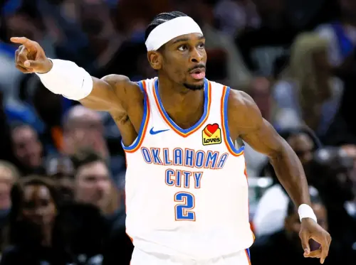 ▲雷霆Shai Gilgeous-Alexander展現主宰力，僅用22分鐘便轟下34分。（圖／美聯社／達志影像）